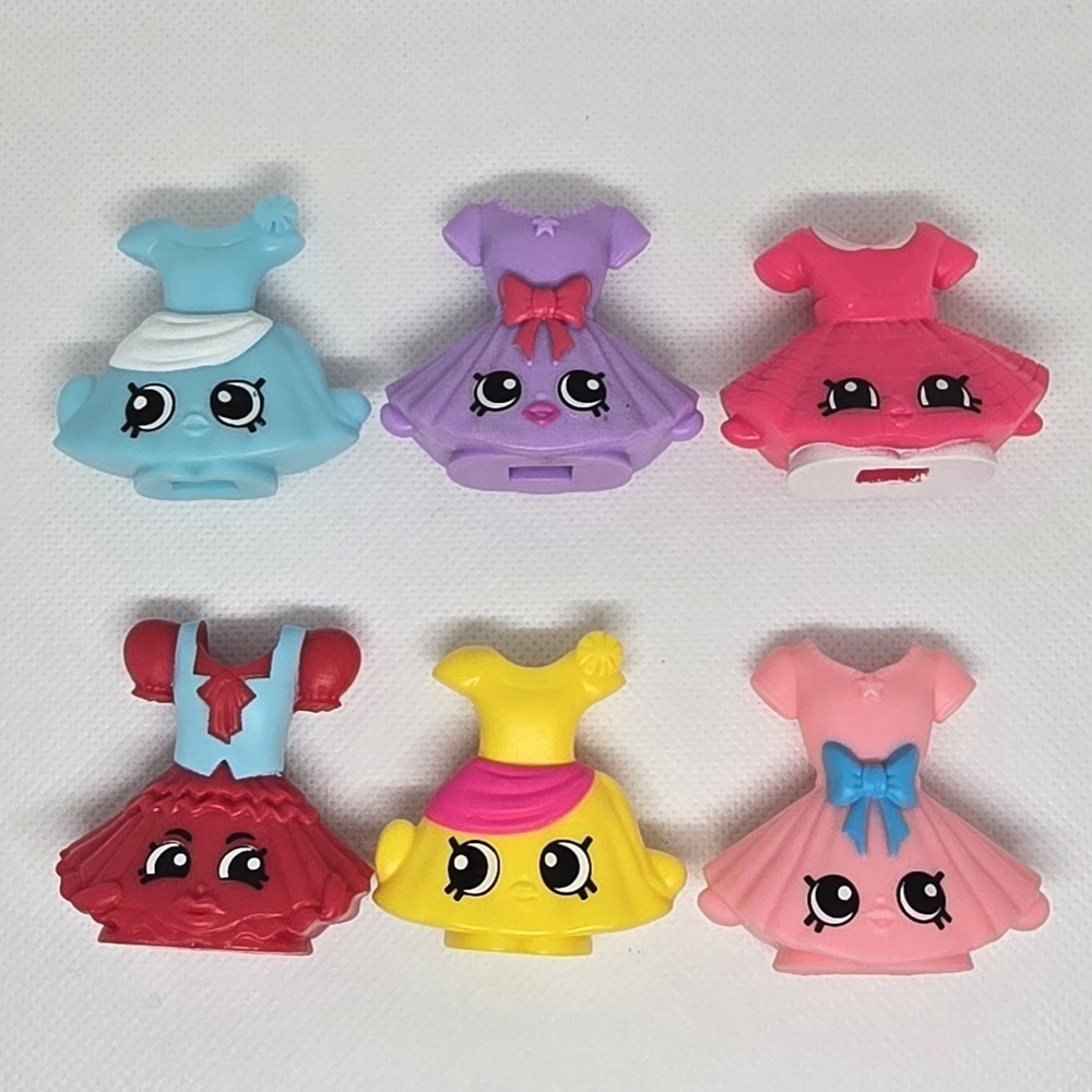 McDonalds Happy Meal Shopkins Dresses 6 Different Styles